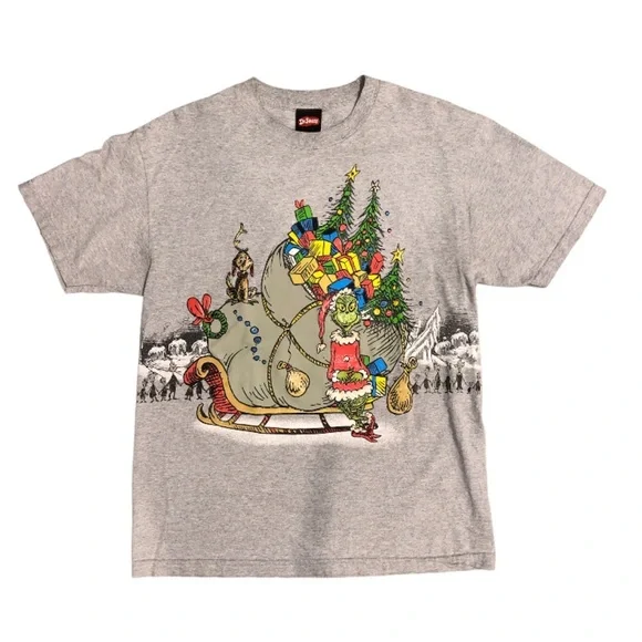Dr. Seuss Grinch T-Shirt - Picture 1 of 16